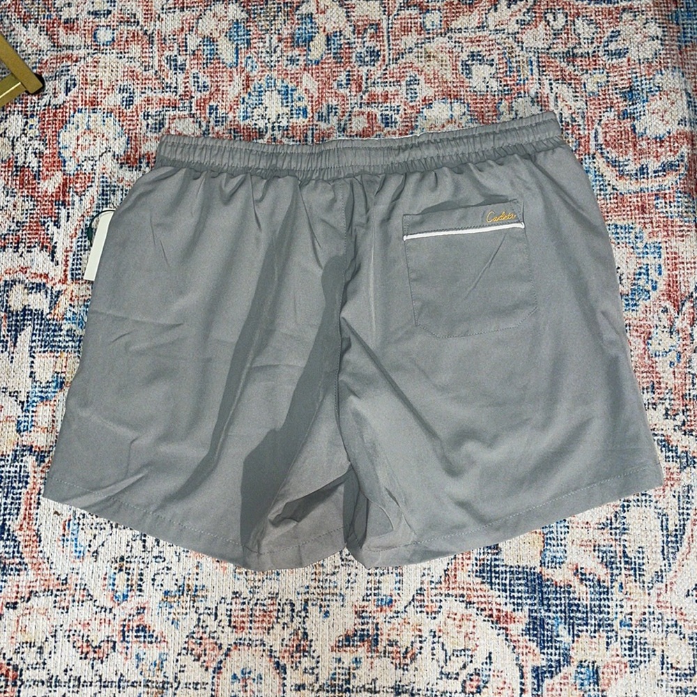 Cadets Men’s Le Club Shorts in Gray SZ L NWT - Picture 2 of 4